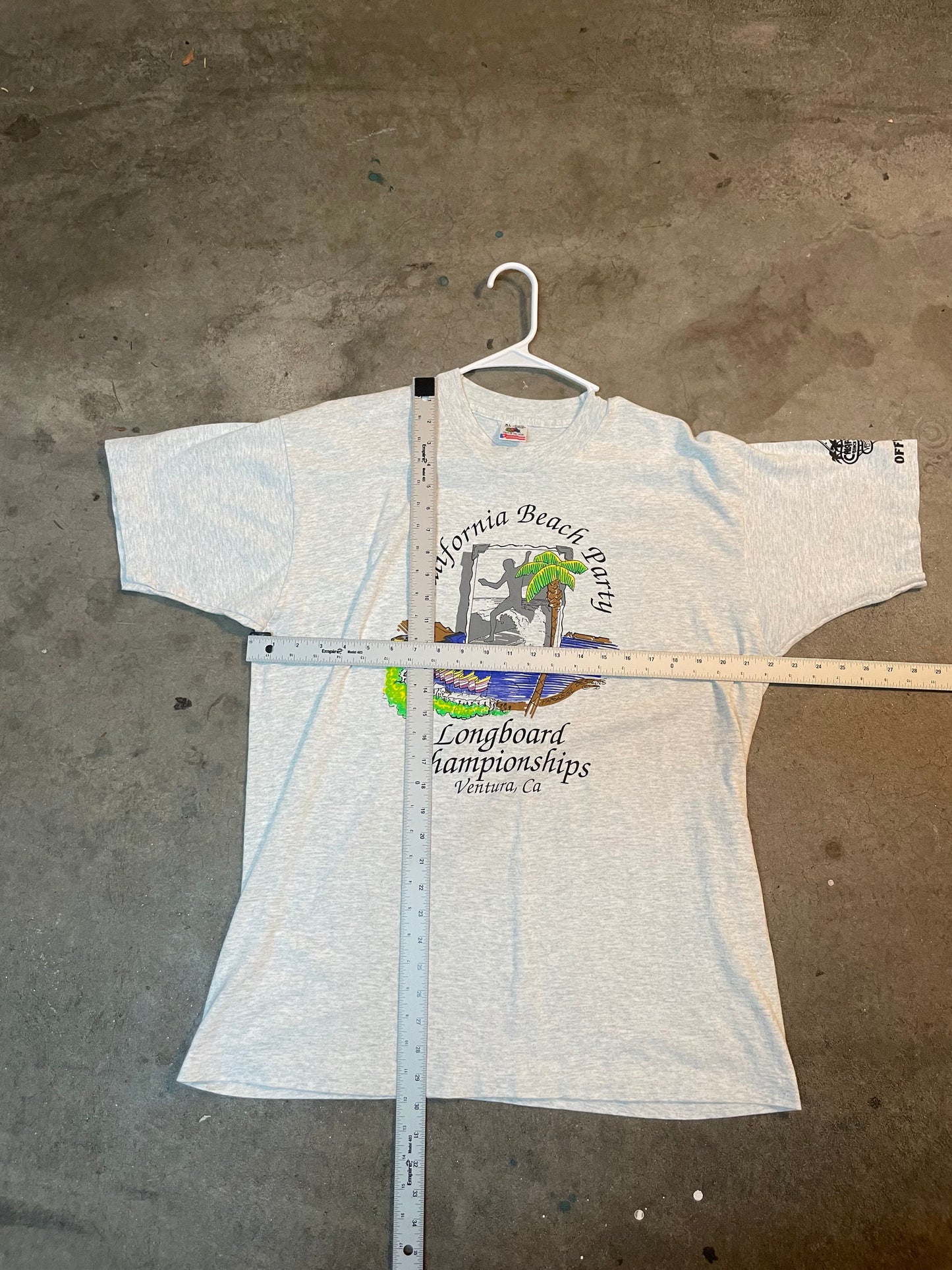 Vintage Longboard Championship Ventura California Tee