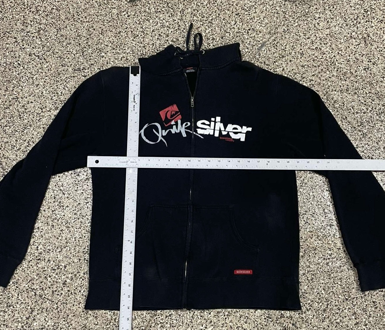 Quiksilver Zip-Up Hoodie L