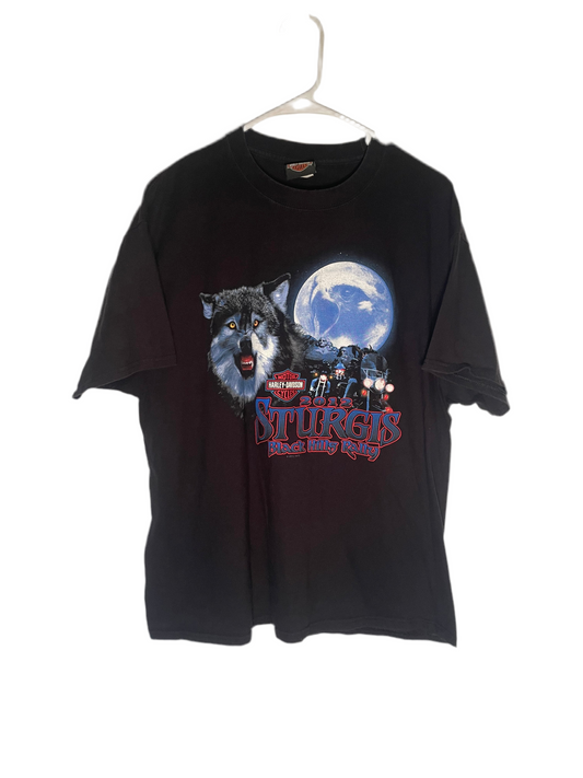 Vintage 2012 Harley Davidson Sturgis Black Hills Rally Tee
