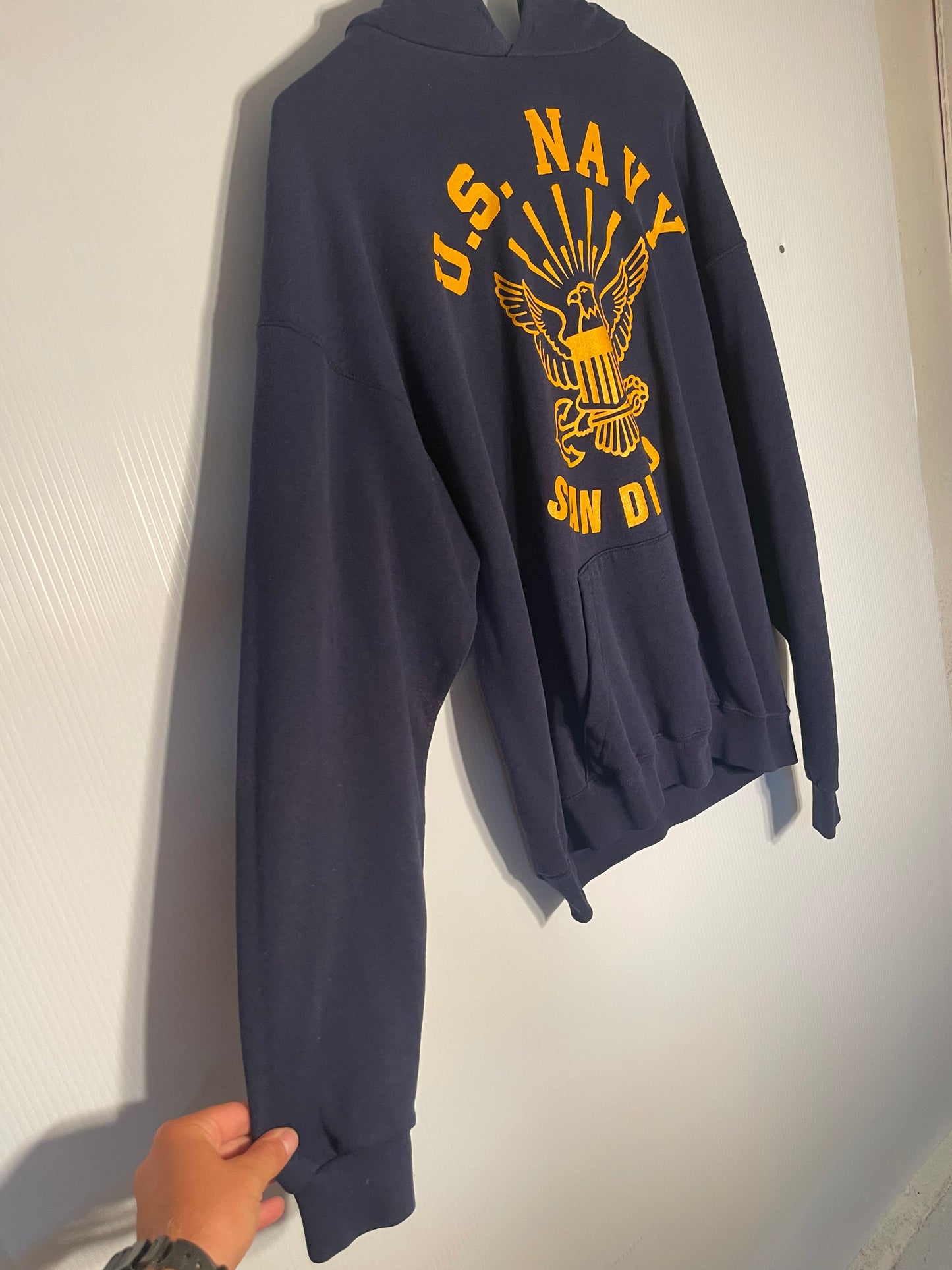 Vintage 1980’s US Navy San Diego Hoodie L