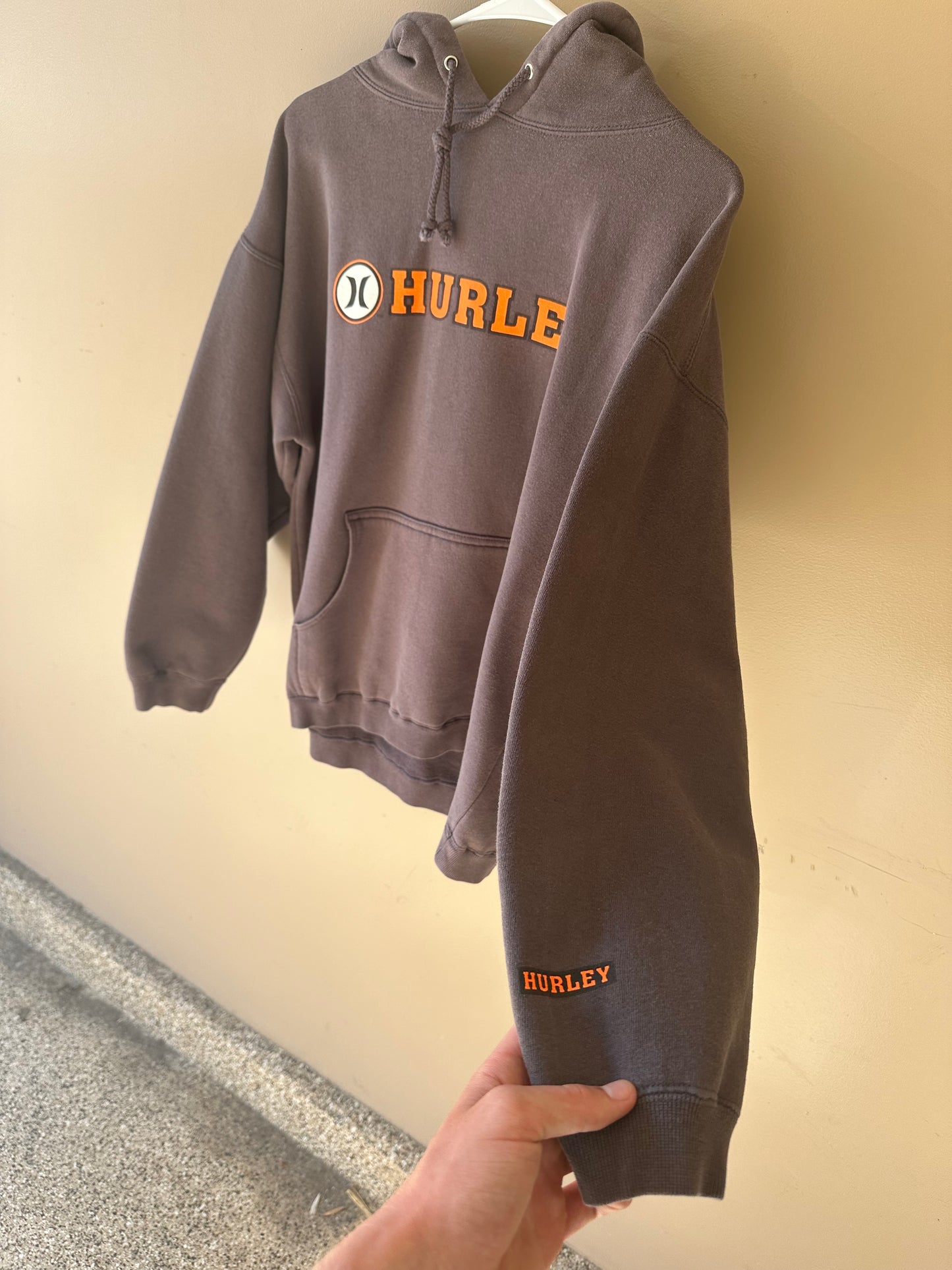 Crazy 90’s Vintage Hurley Hoodie L