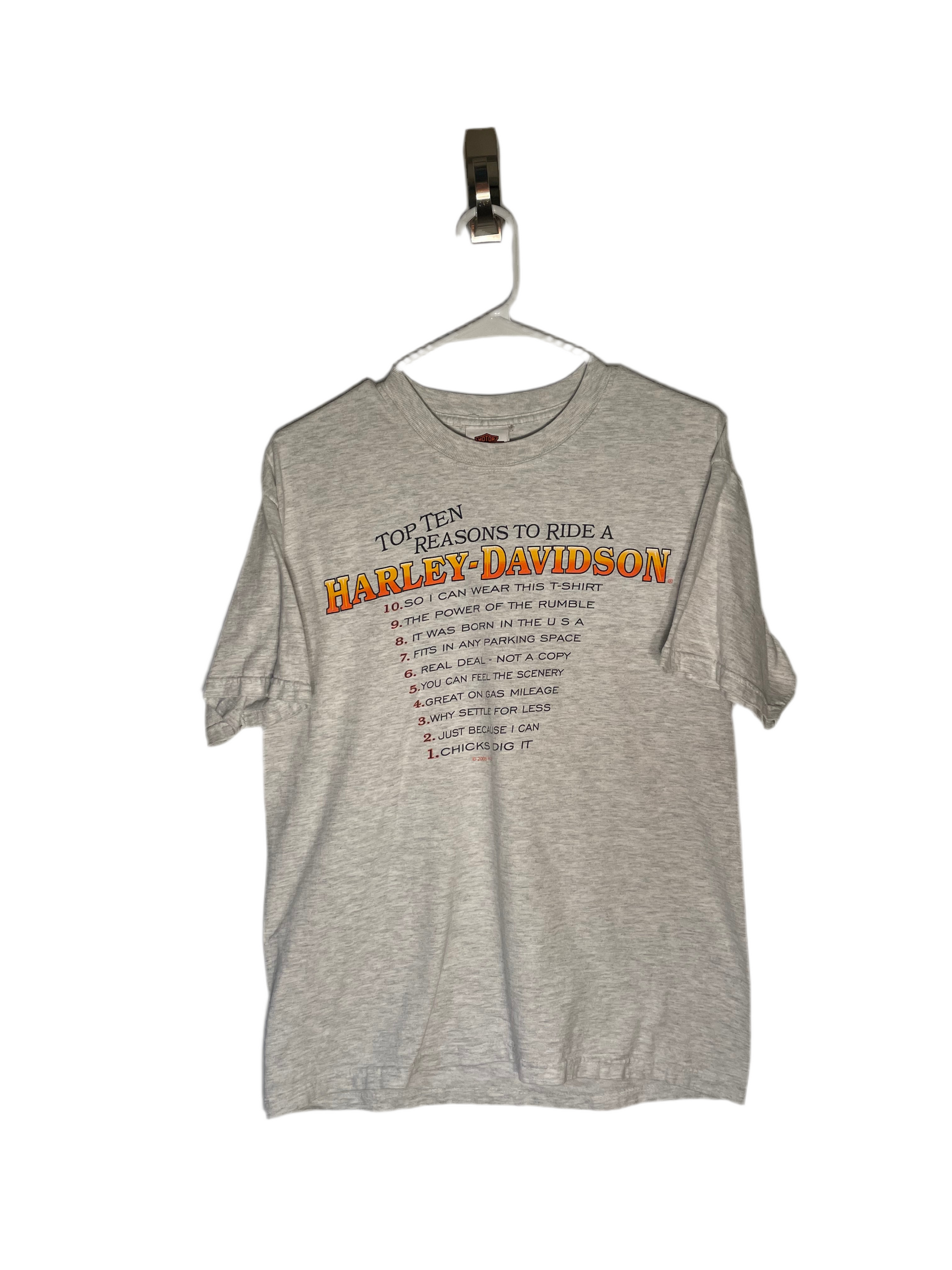 Harley-Davidson 2006 Tシャツ Harley Davidson 2006 Sherman Texas Tee – Leo's Vintage Store