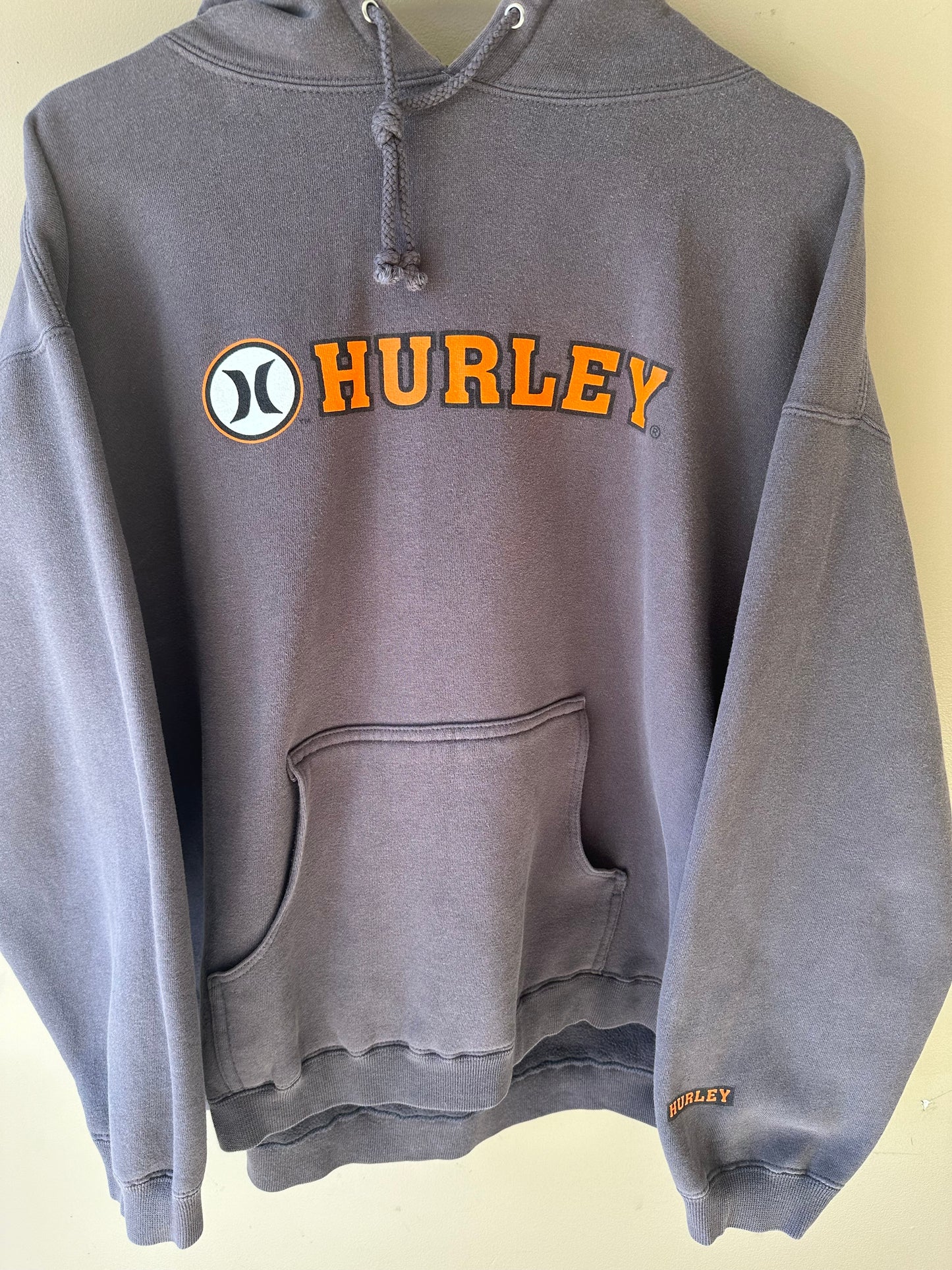 Crazy 90’s Vintage Hurley Hoodie L