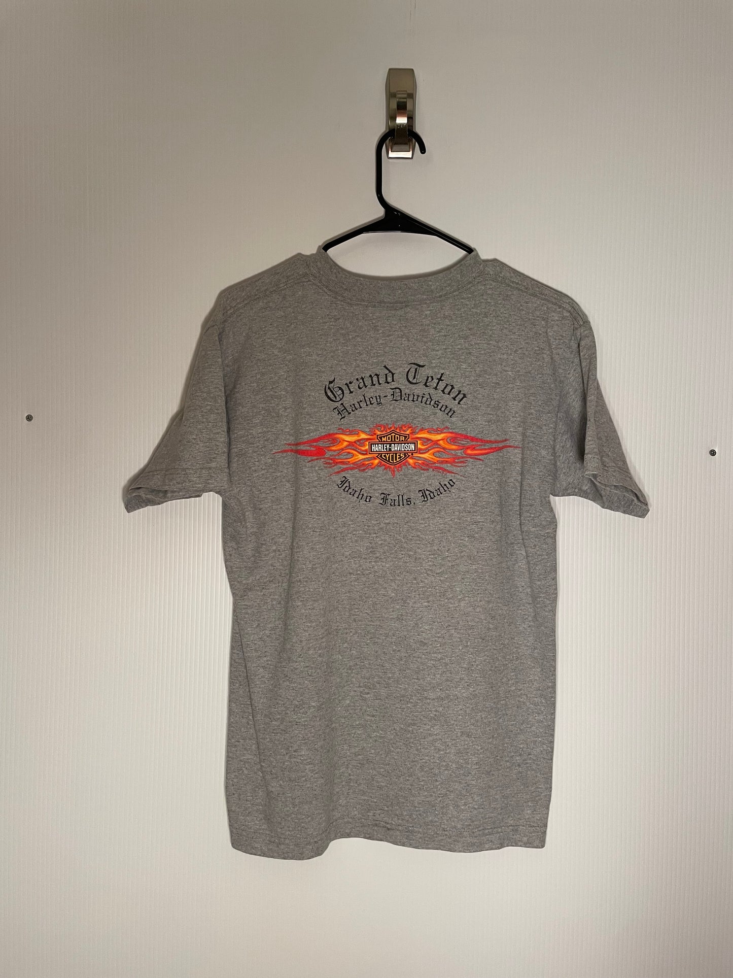 Vintage Harley Davidson Grand Tenton Idaho Tee M