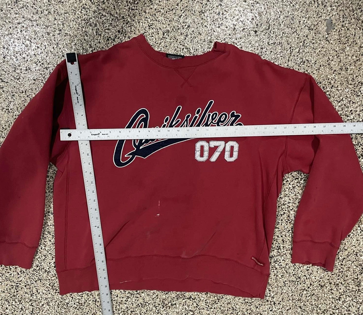 Vintage Quiksilver Distressed Crewneck  L
