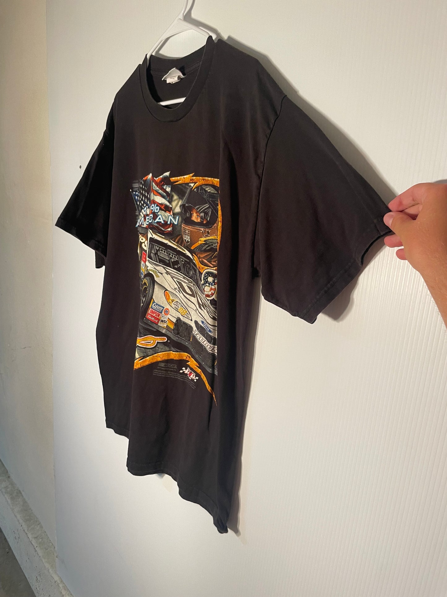 Nascar Black UPS Race Tee XL