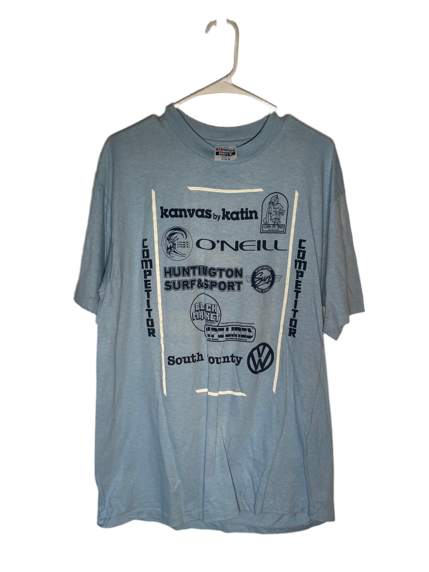Vintage 1986 Pro-AM COMPETITOR Kanvas by Katin Tee