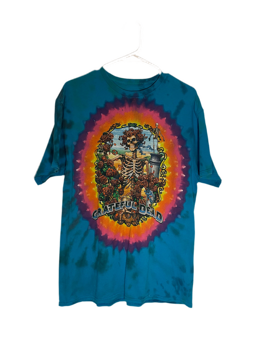 Liquid Blue Modern Grateful Dead Tye Dye Tee
