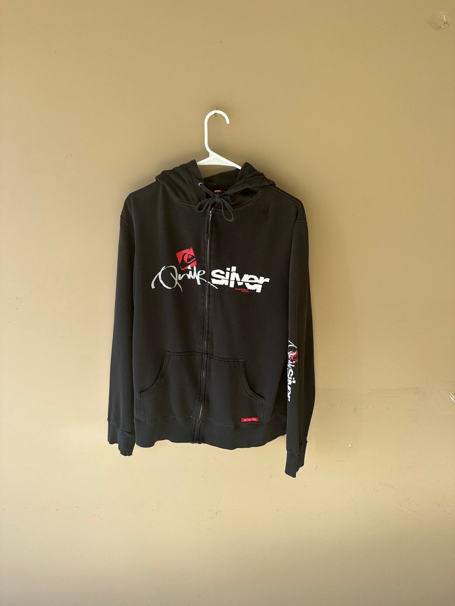 Quiksilver Zip-Up Hoodie L