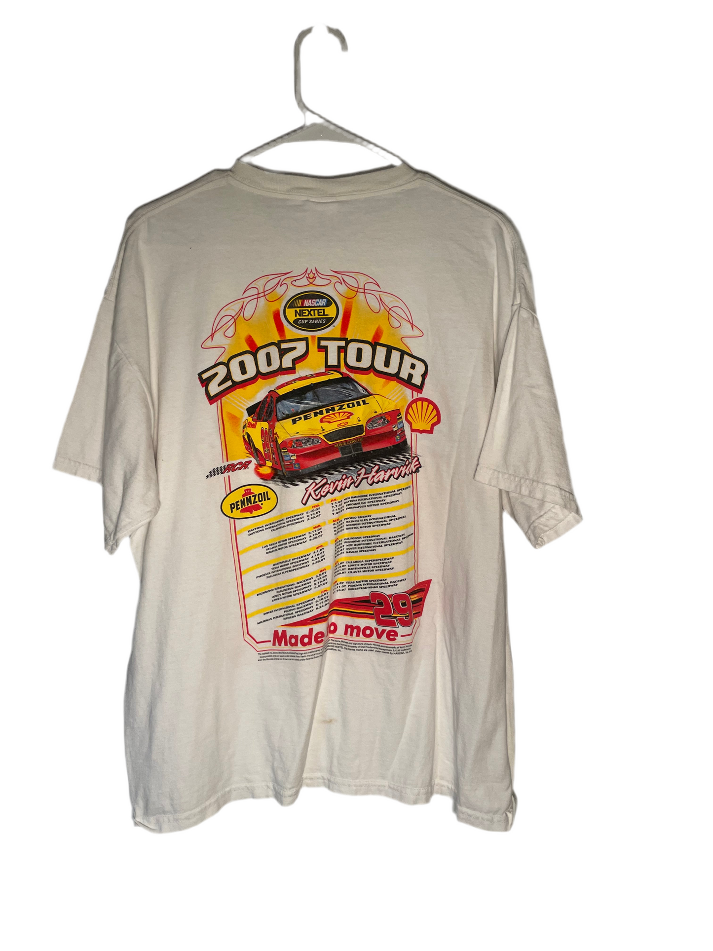 Nascar 2007 Tour Tee XL