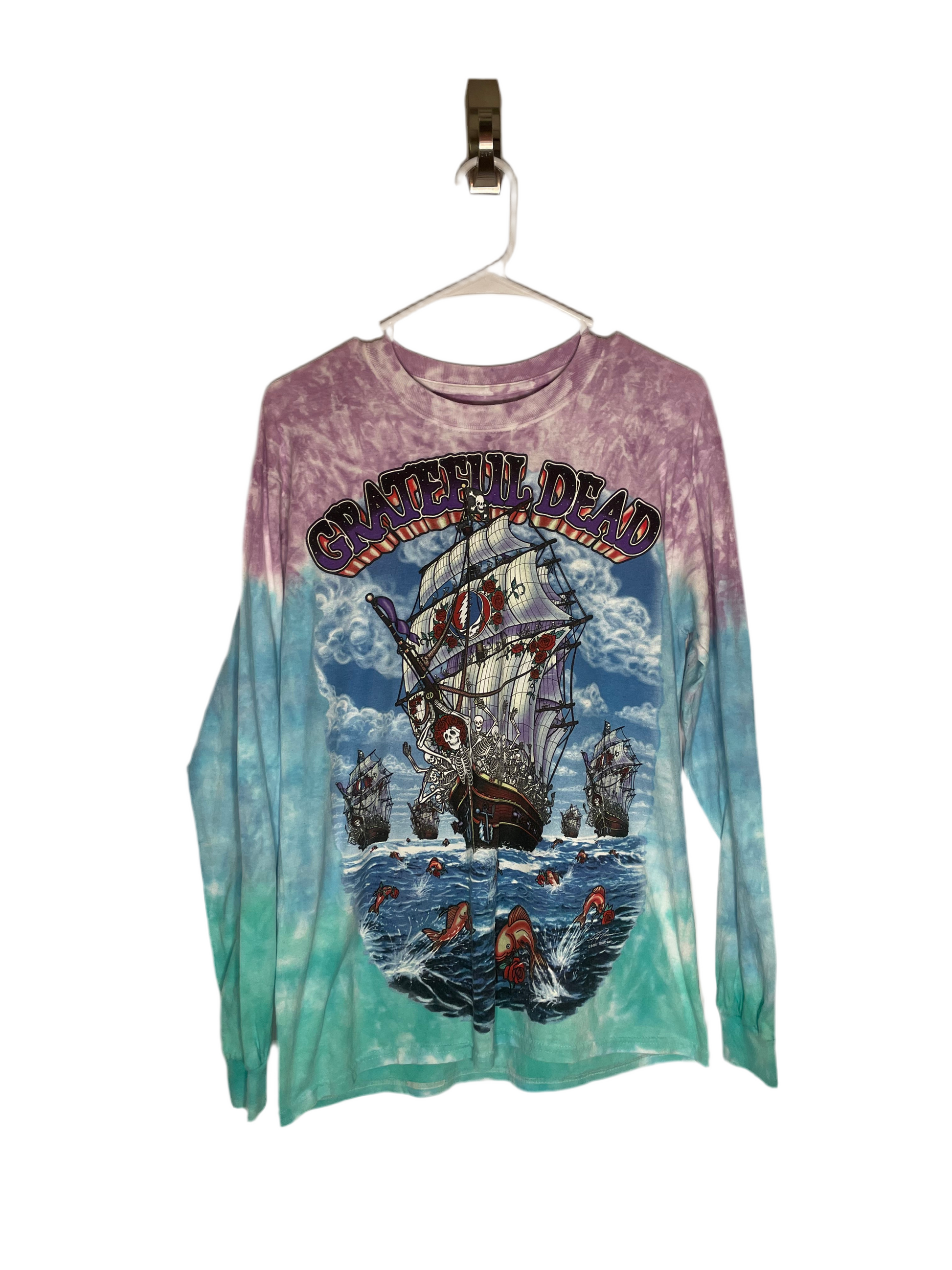 Liquid Blue Grateful Dead ロンT レア！ Liquid Blue Grateful Dead ロンT