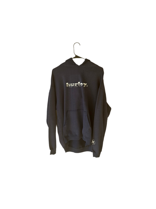 Vintage 90’s Hurley Navy Hoodie L