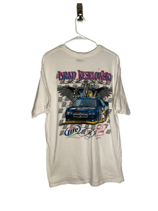 Vintage Miller Light Nascar Racing Tee