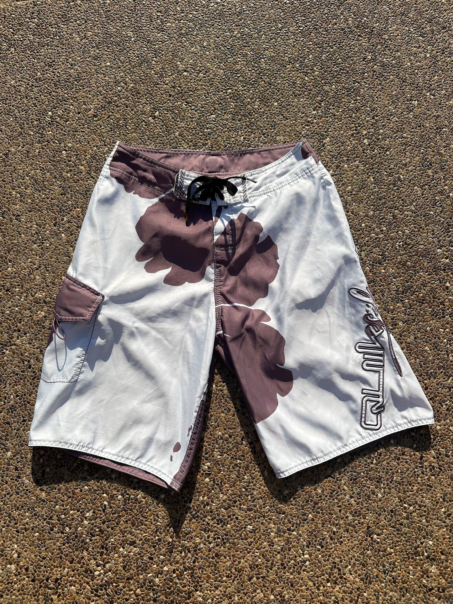 Y2K Flower Quiksilver Trunks - 30